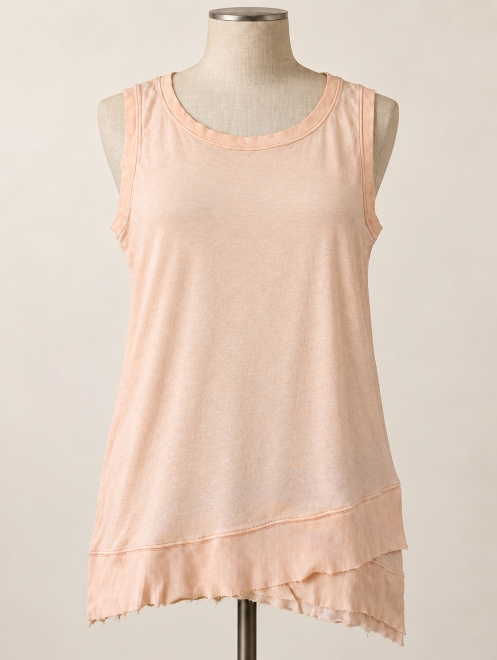 Lilla P blush pink sleeveless top size S made in Peru